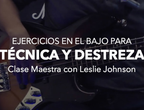 Clase Maestra con Leslie Johnson #4: Ejercicios para Técnica y Destreza en el Bajo