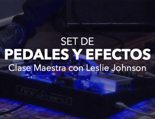 Clase Maestra con Leslie Johnson #5: Pedales