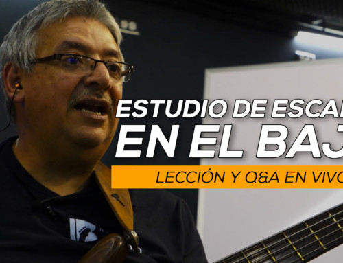 Estudio de Escalas en el Bajo Eléctrico [Lección y Q&A En Vivo]
